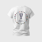 T-shirt EPCR Blanc Mixte 24 Clubs
