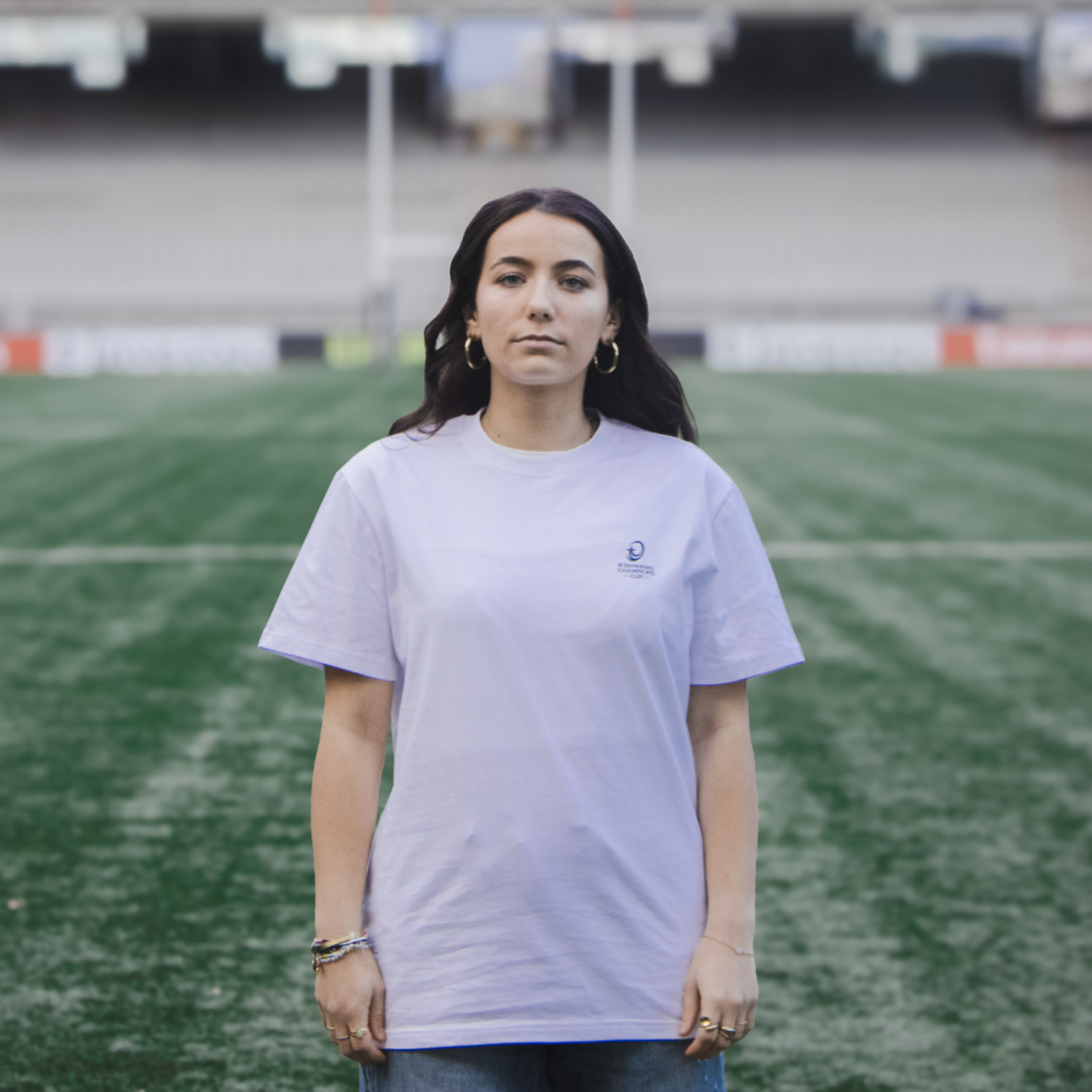 T-shirt EPCR Blanc Mixte 24 Clubs