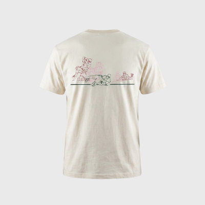 T-shirt EPCR Rugby in Motion Beige Mixte