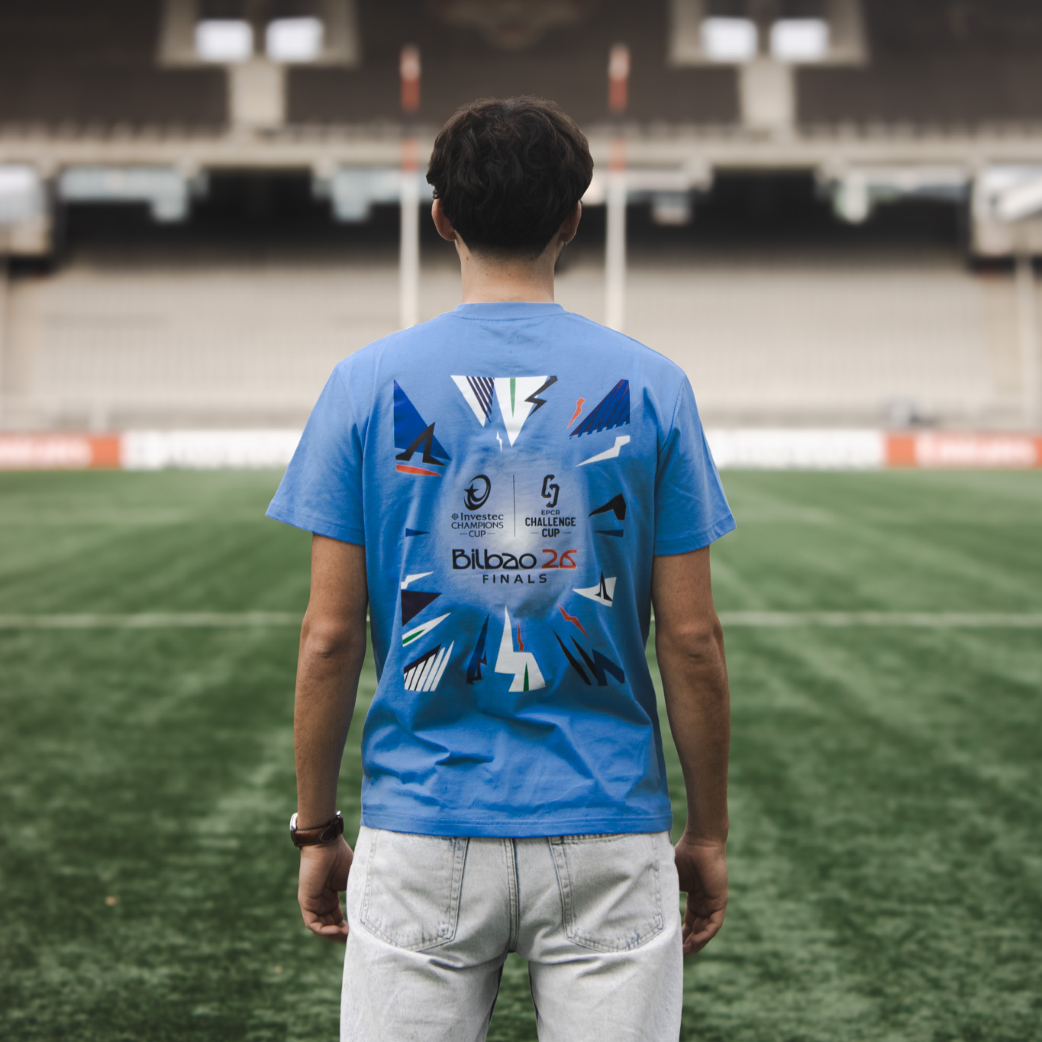 T-shirt EPCR Bilbao 2026 Bleu Mixte