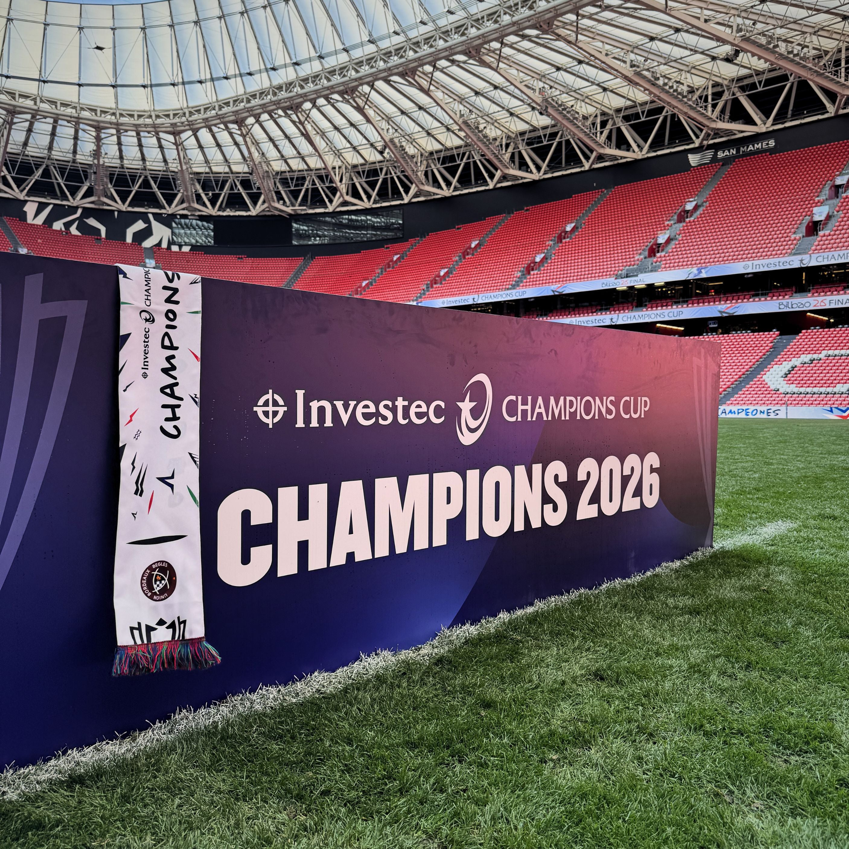 Echarpe ICC Champions 2026 Multicolore