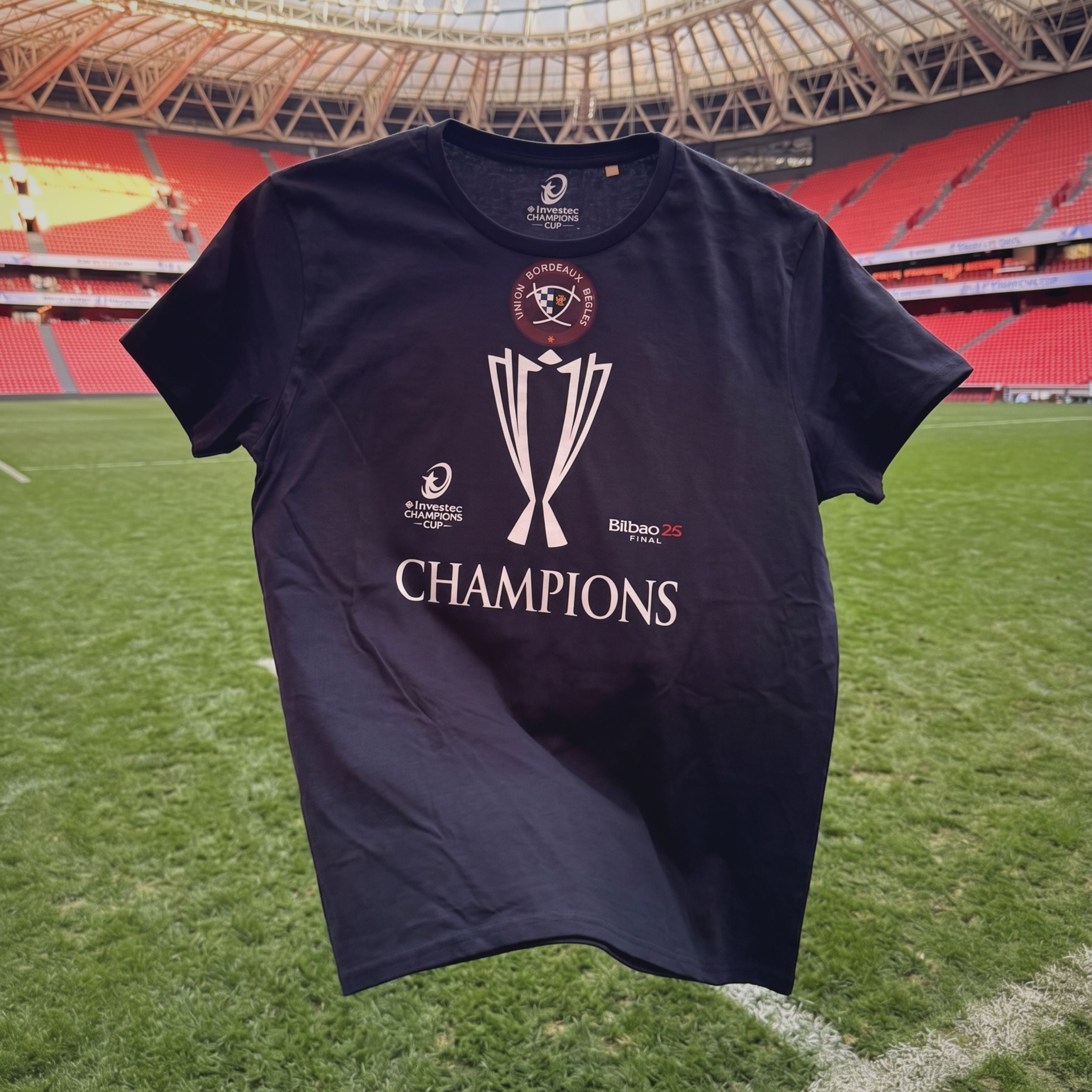 T-shirt EPCR Champions 2026 Noir Mixte