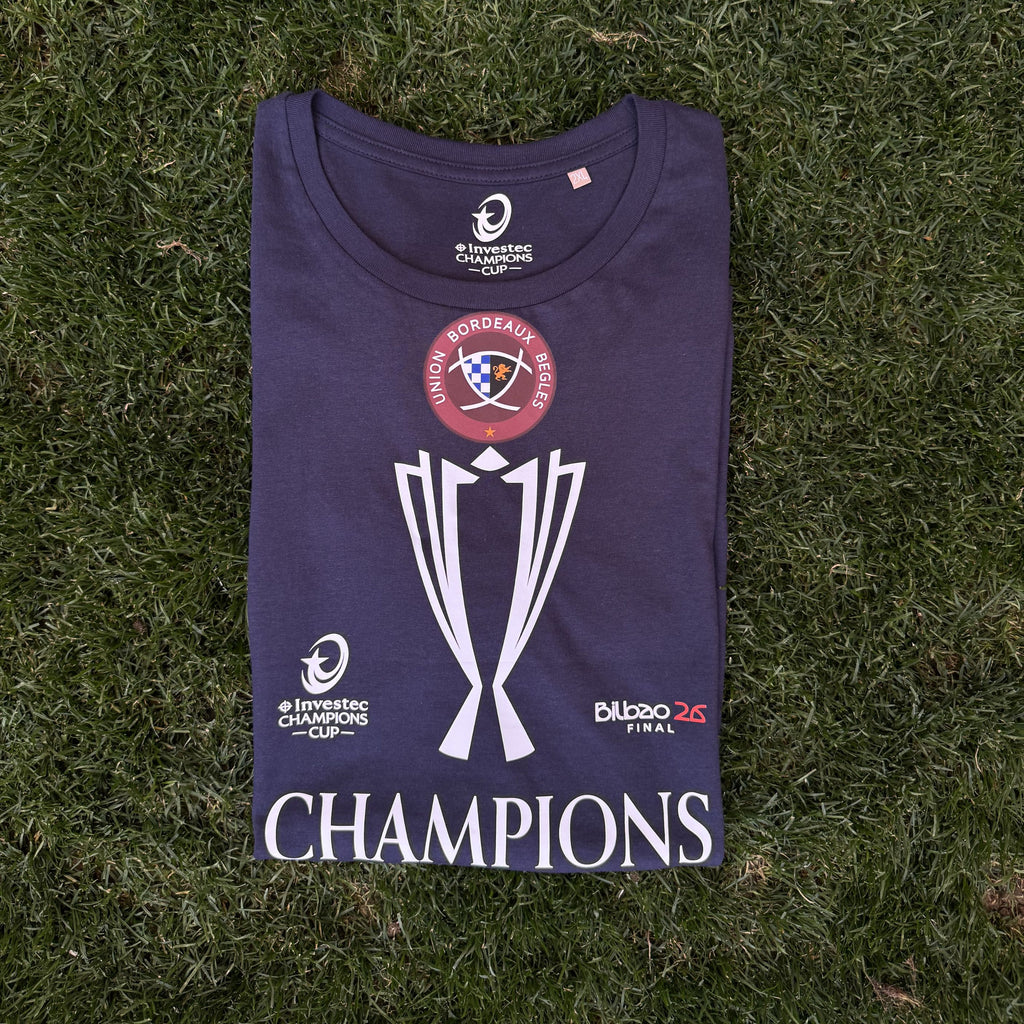 EPCR Champions 2026 Black Unisex T-Shirt