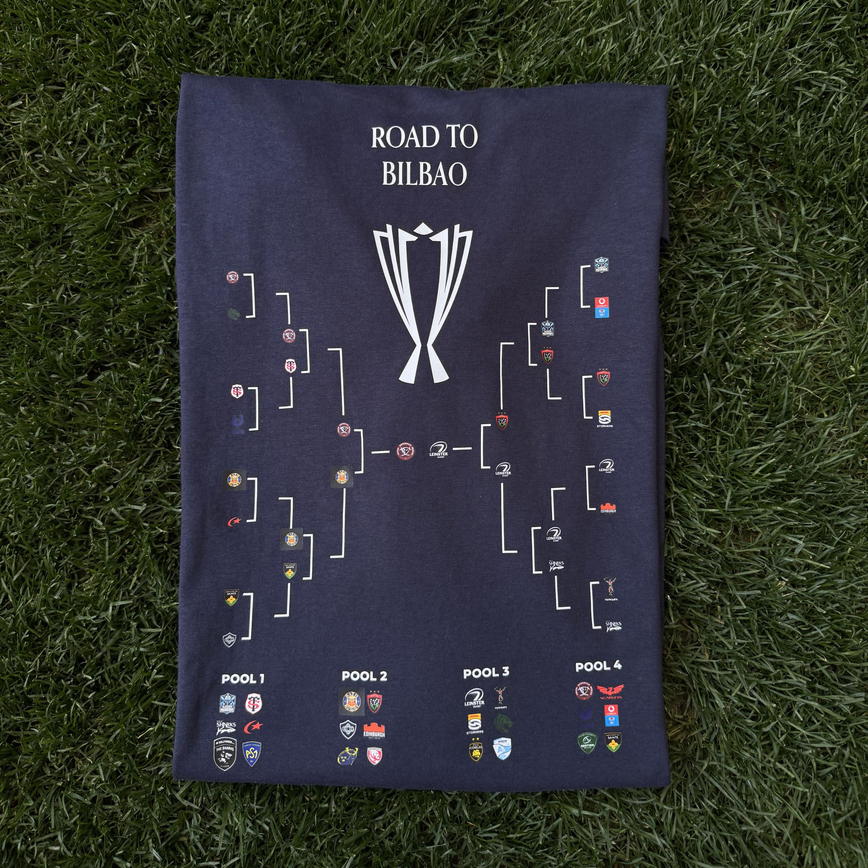 T-shirt EPCR Champions 2026 Noir Mixte