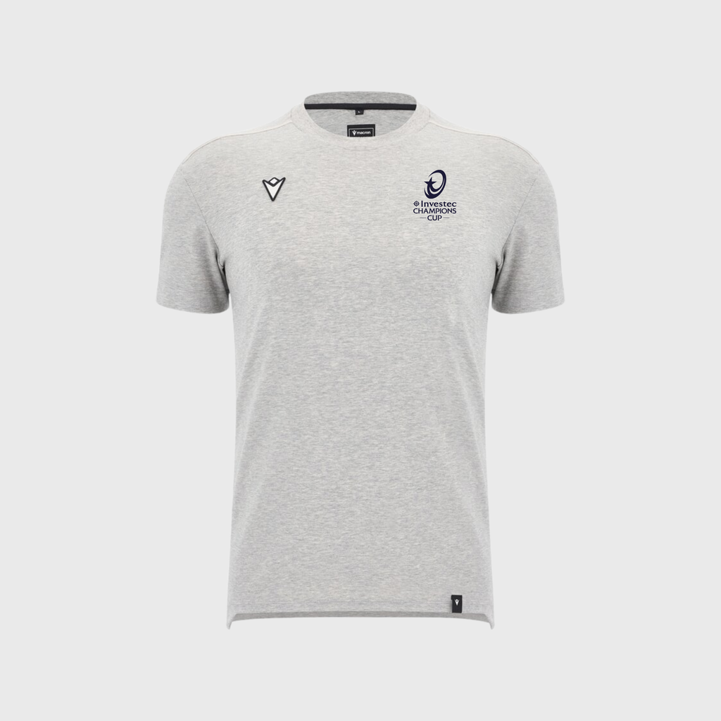 Macron x Investec Champions Cup Mixed Gray T-shirt 