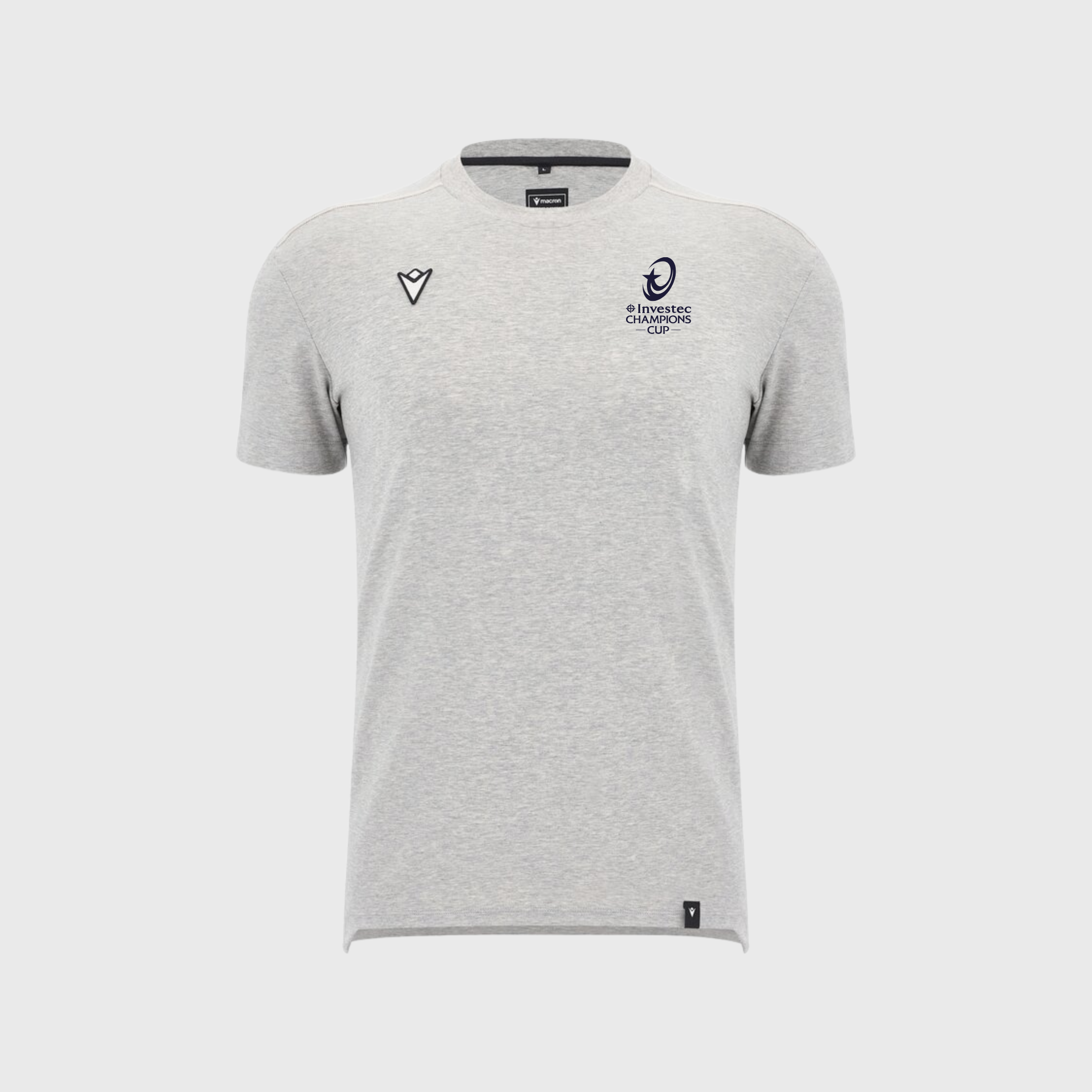 T-shirt Macron x Investec Champions Cup Mixte Gris