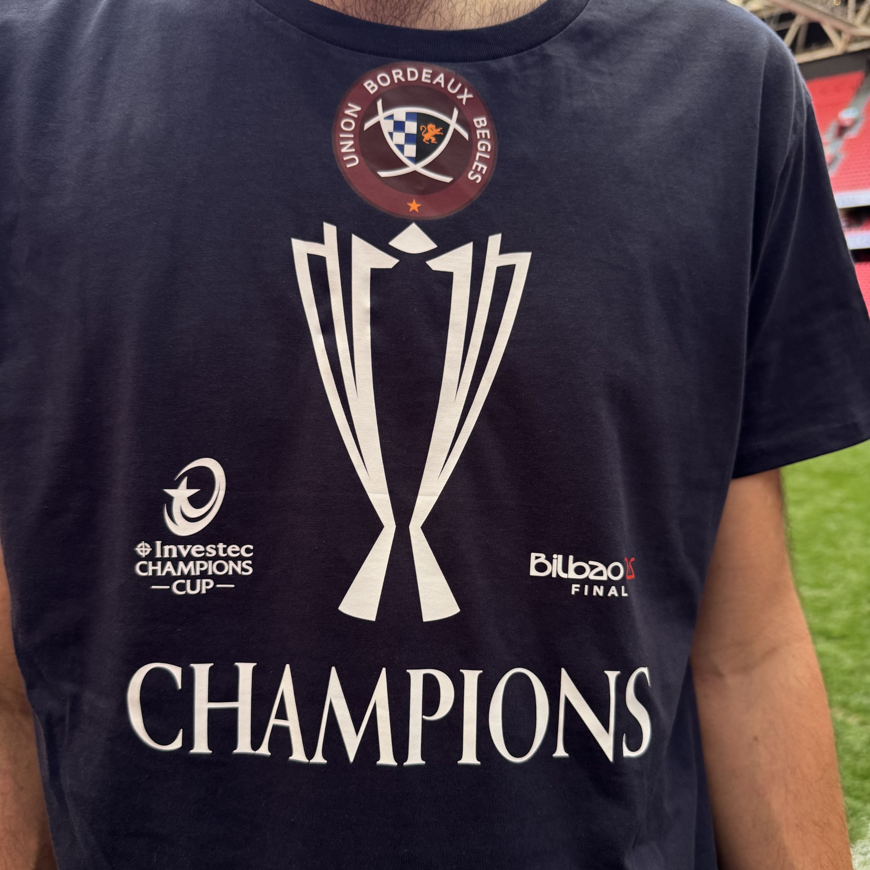 T-shirt EPCR Champions 2026 Noir Mixte