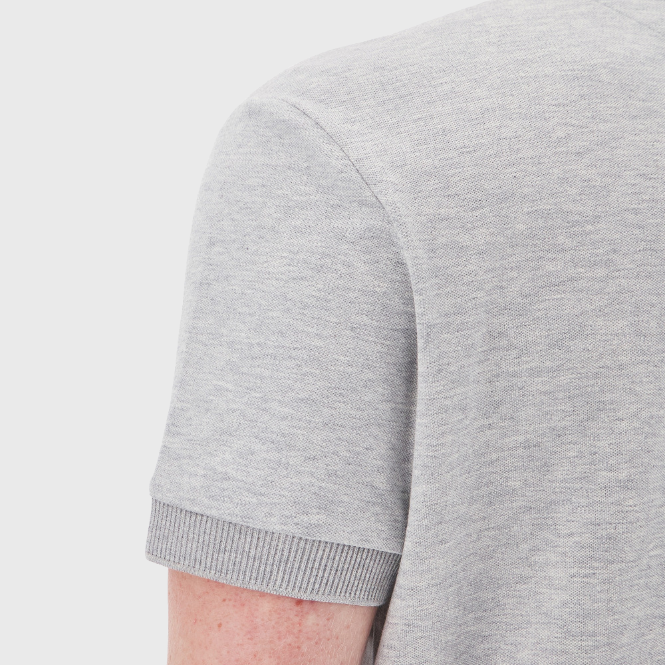 Polo Macron x Investec Champions Cup Mixte Gris