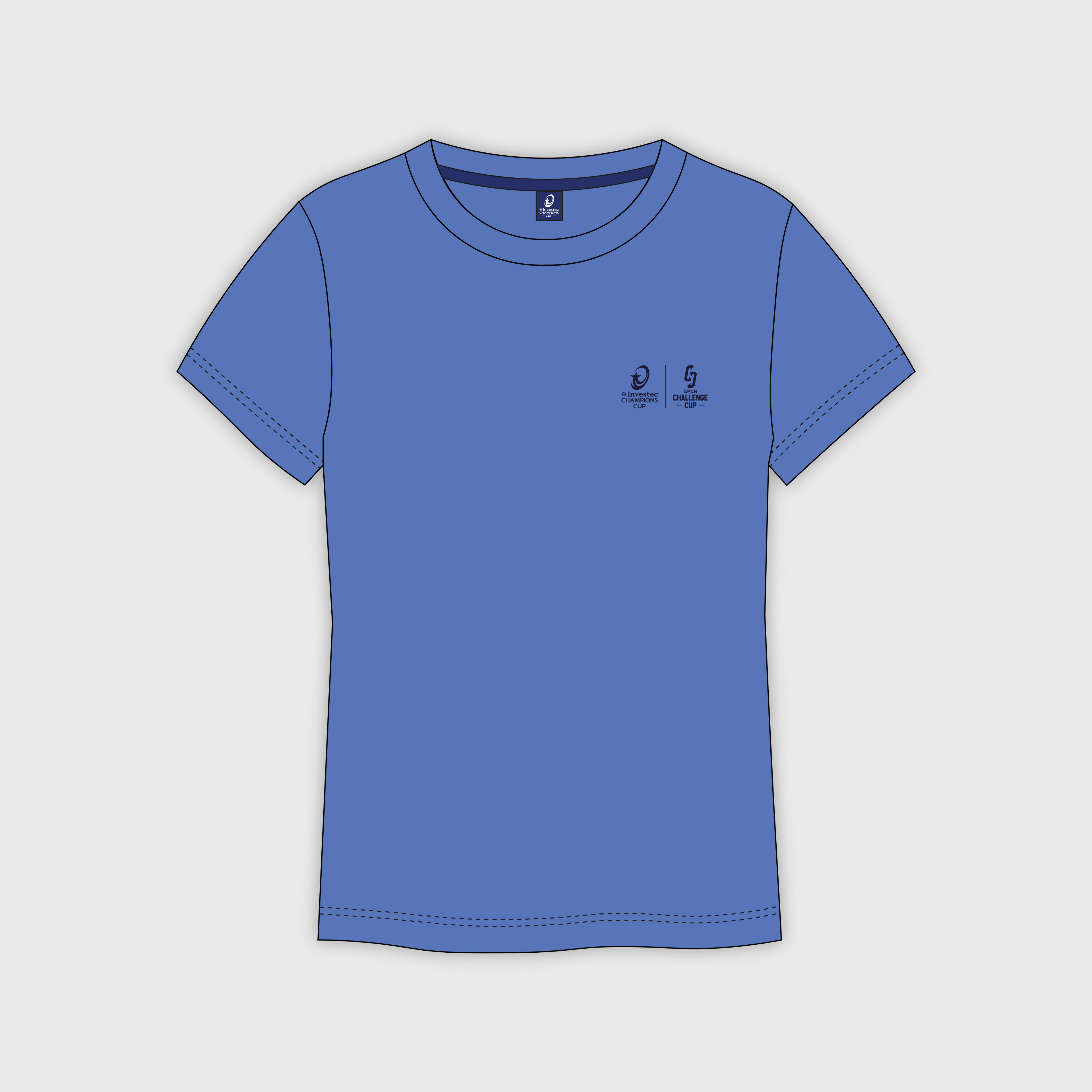 T-shirt EPCR Bilbao 2026 Bleu Mixte