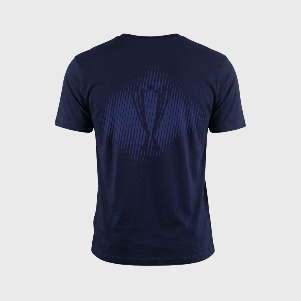 T-shirt EPCR Logo Bleu Marine Mixte