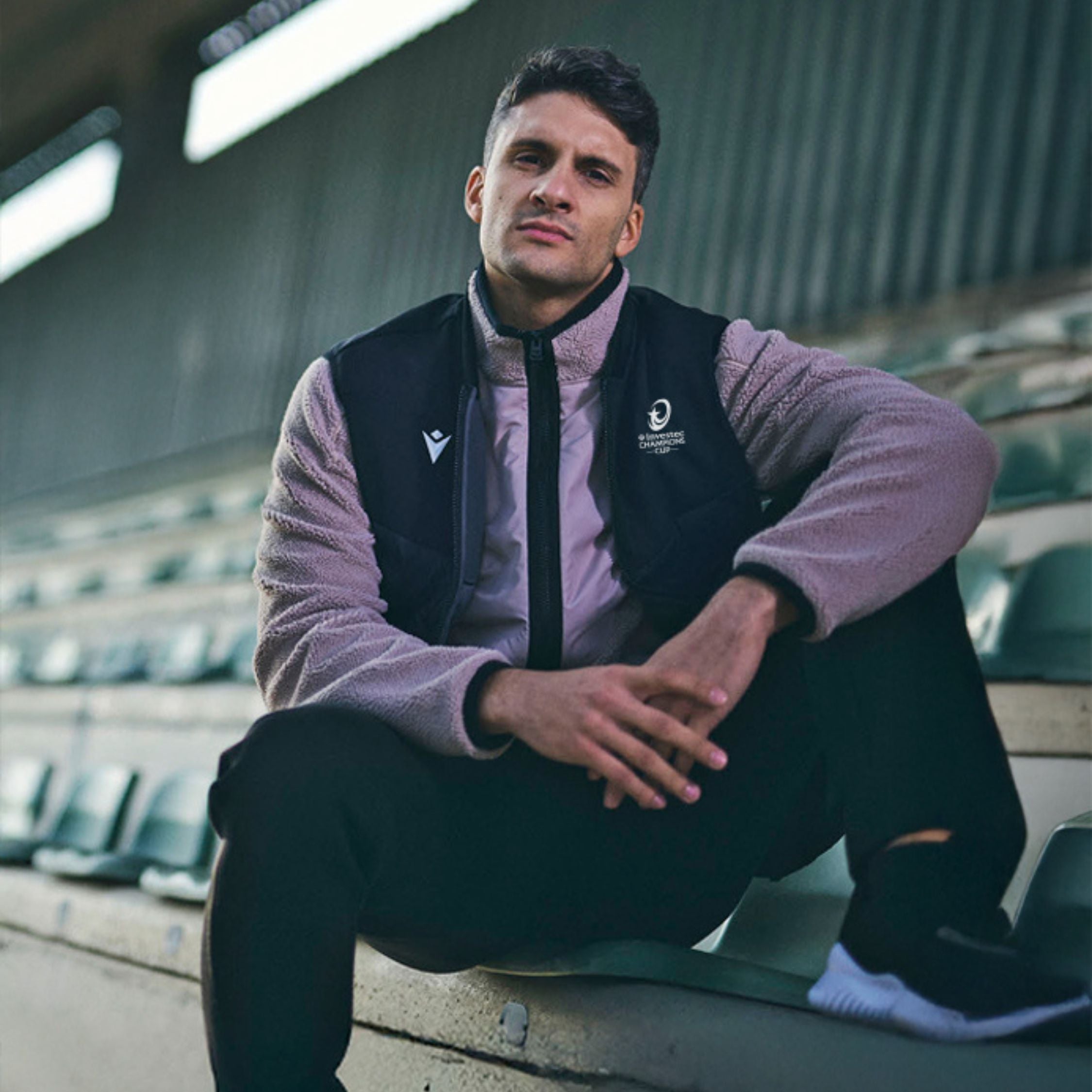 Doudoune sans manches Macron x Investec Champions Cup Navy Mixte