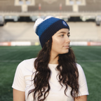 EPCR Blue and White Logo Beanie 