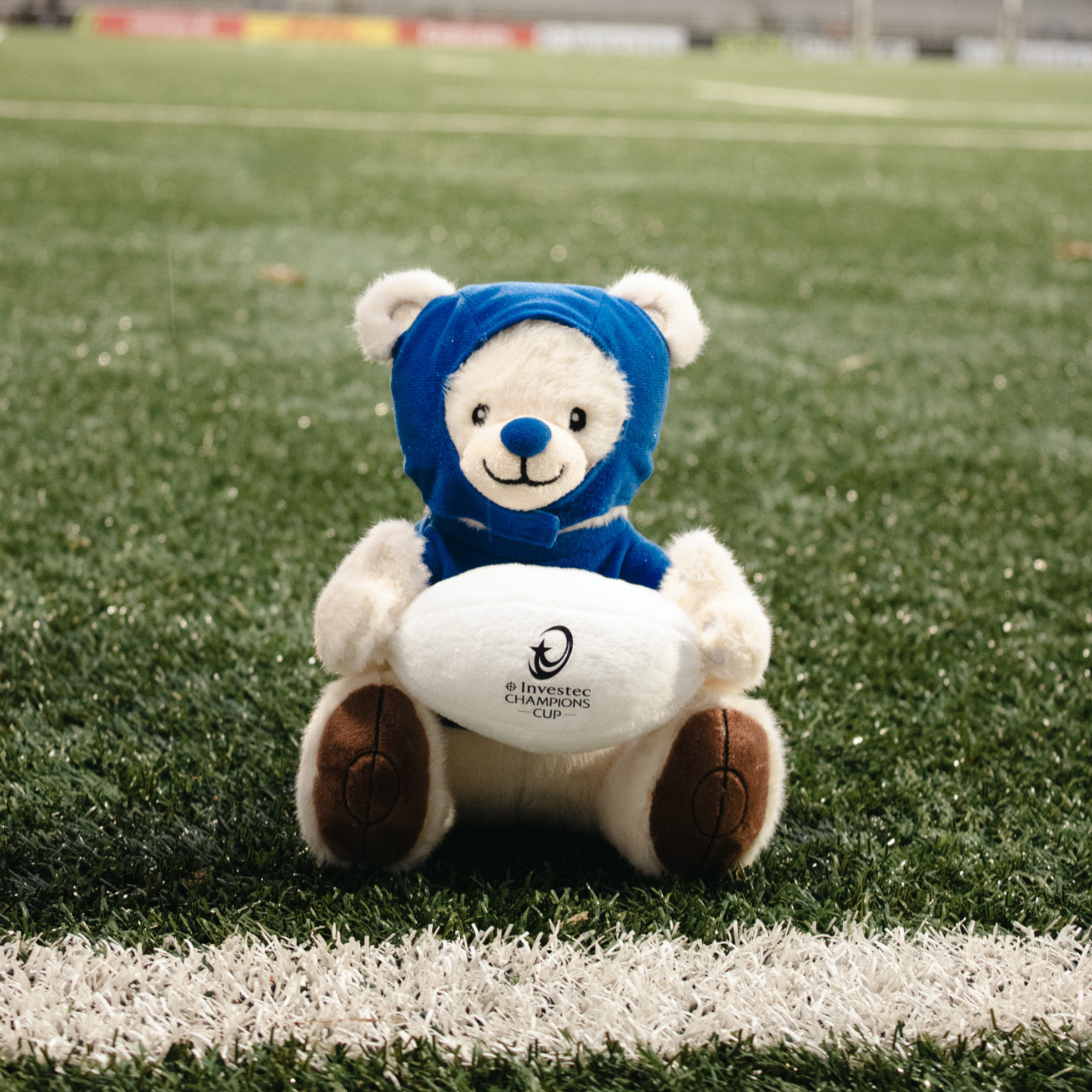 Peluche EPCR Logo Beige et Bleu