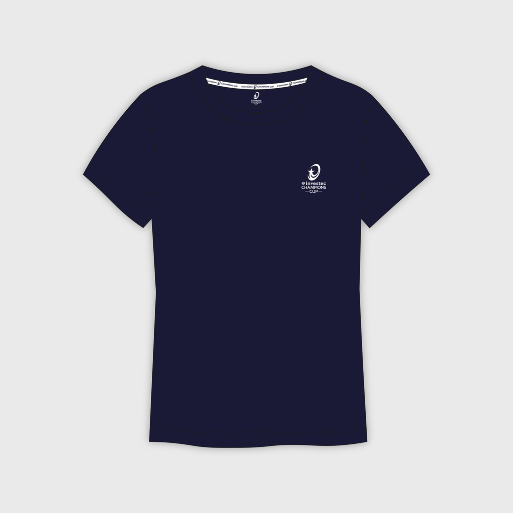 T-shirt EPCR Logo Bleu Marine Mixte