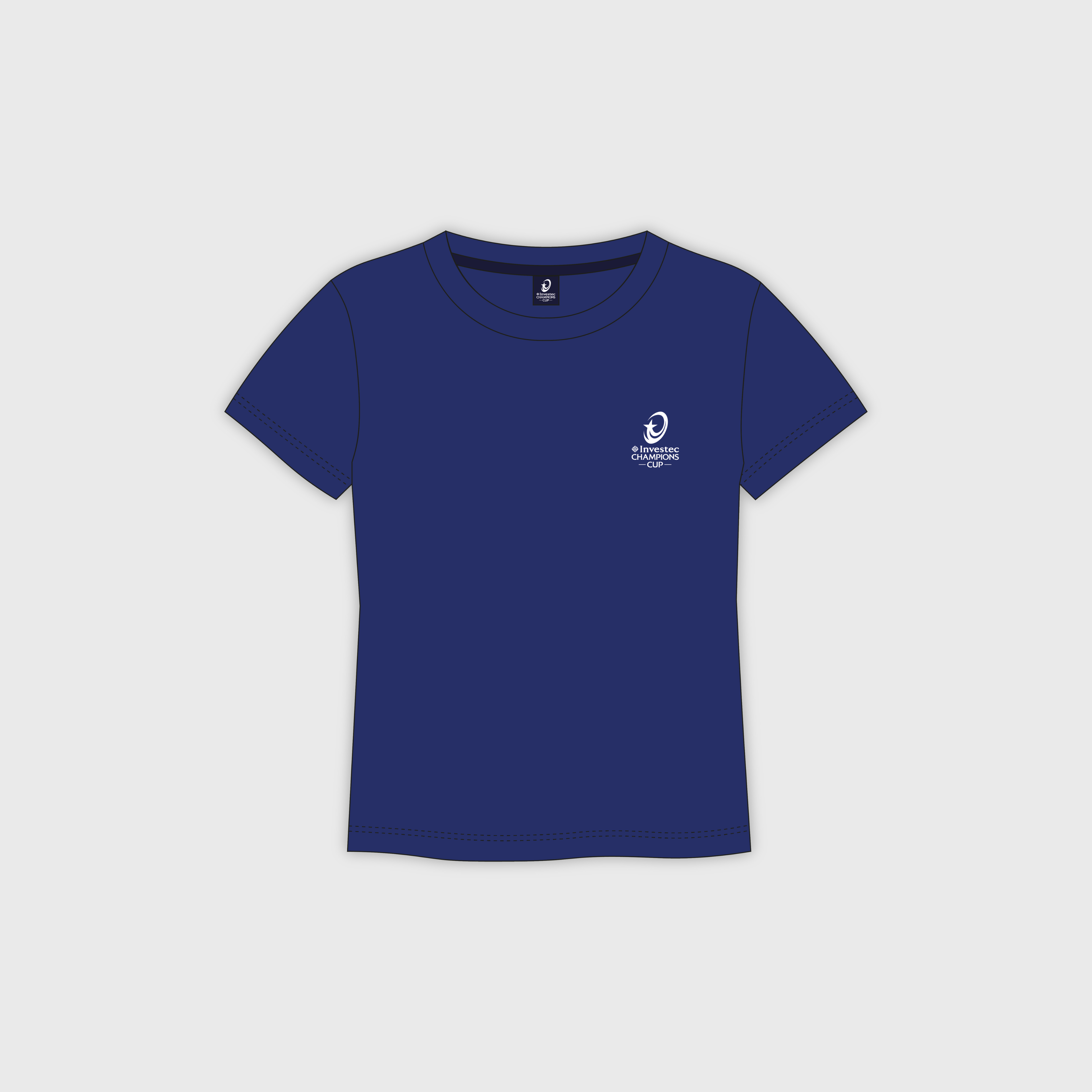 T-shirt EPCR Terrain Enfant Bleu