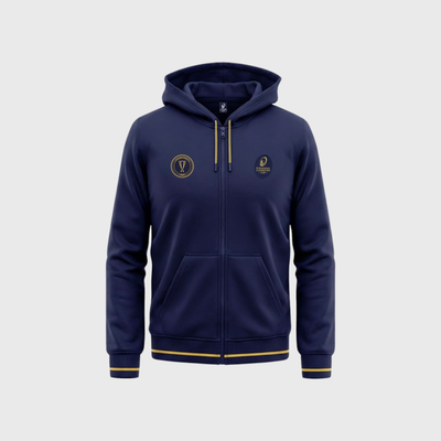Sweat Zip à Capuche EPCR Trophée Bleu Marine Mixte