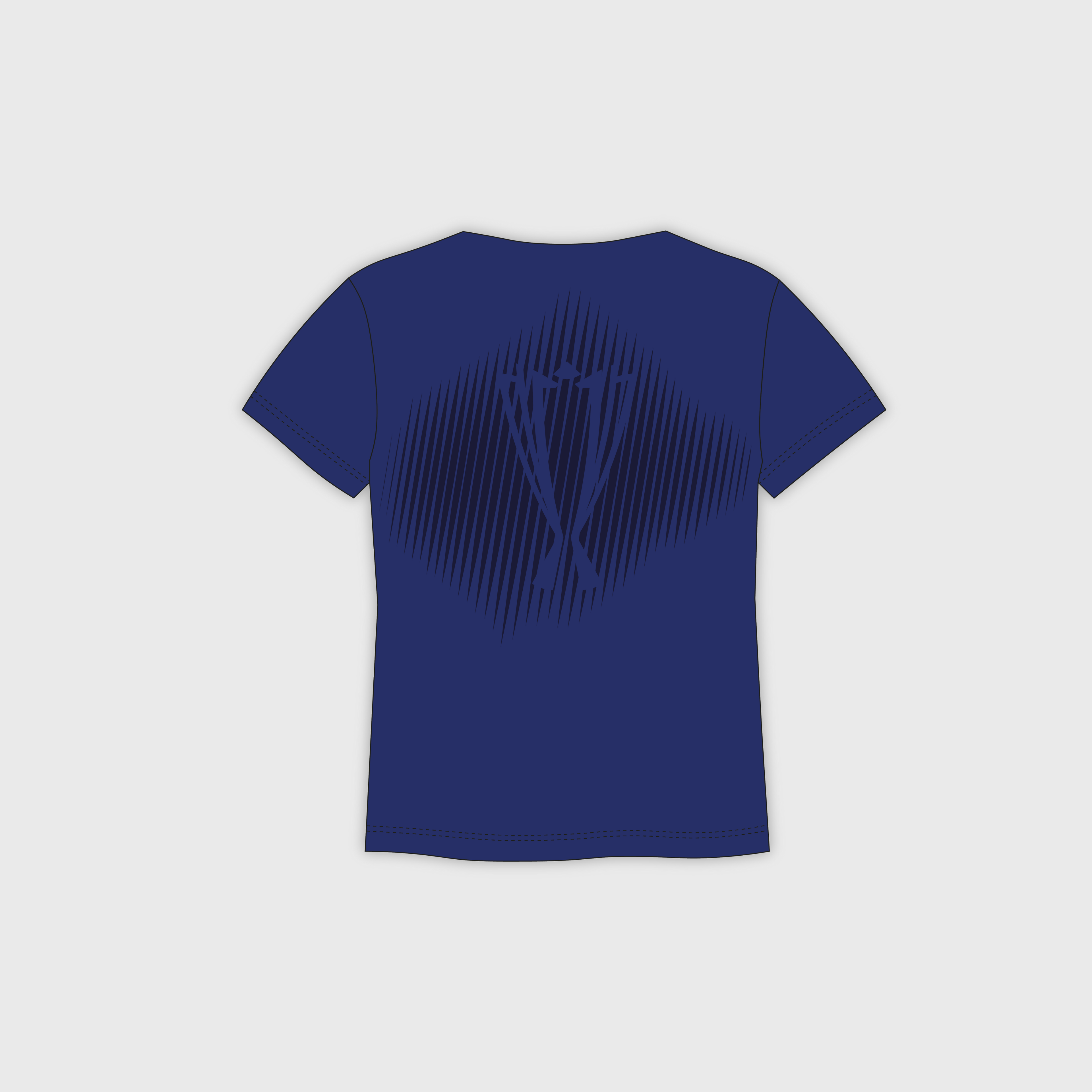 T-shirt EPCR Terrain Enfant Bleu