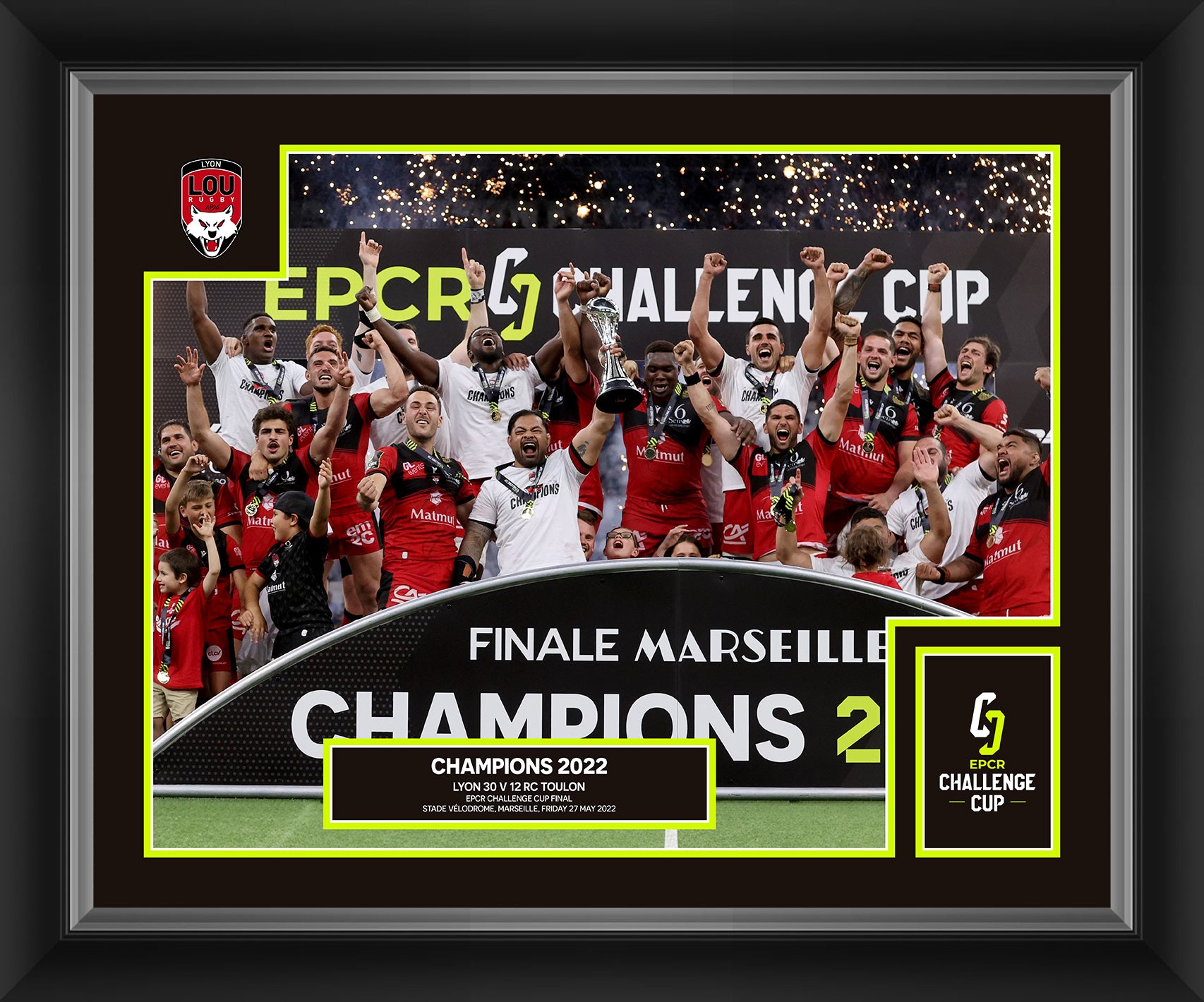 EPCR Challenge Cup Final 2022 - Framed Photo