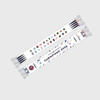 ICC Champions 2026 Multicolour Scarf