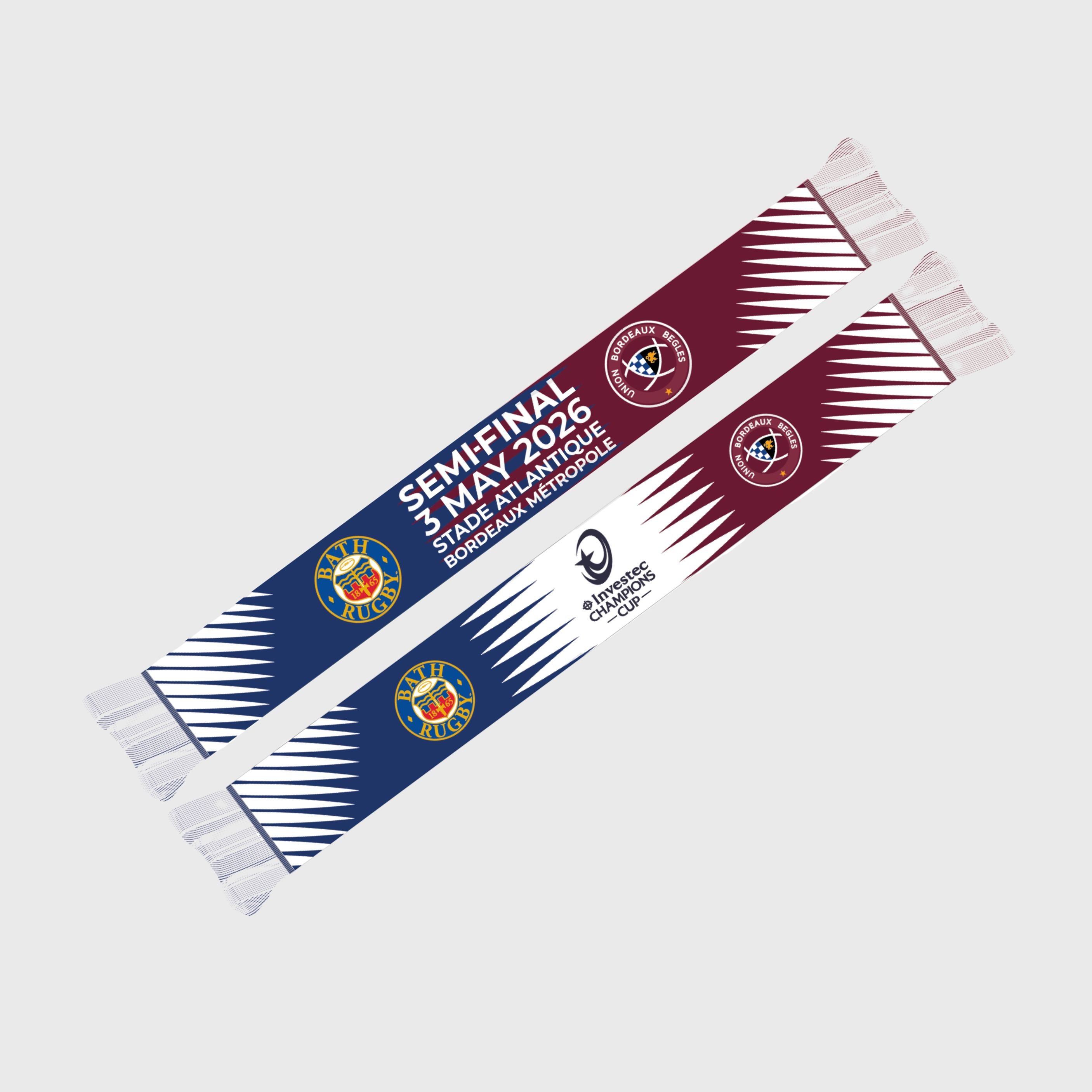 Echarpe EPCR Demi Finale 2026 Bordeaux Multicolore