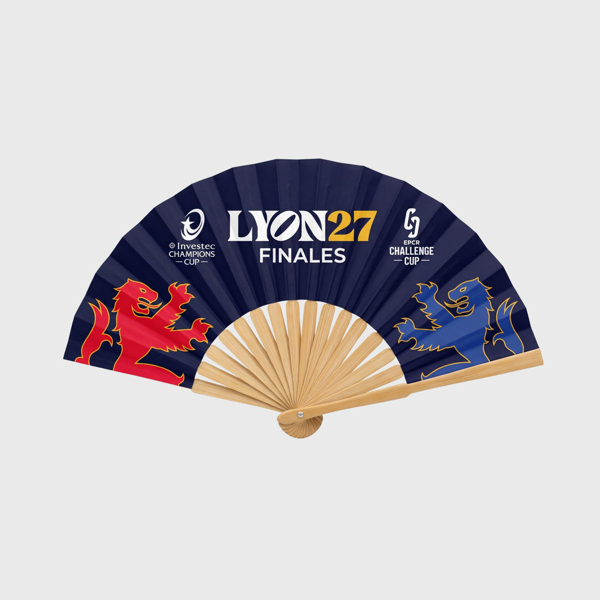 Eventail EPCR Lyon 27 Bleu Marine