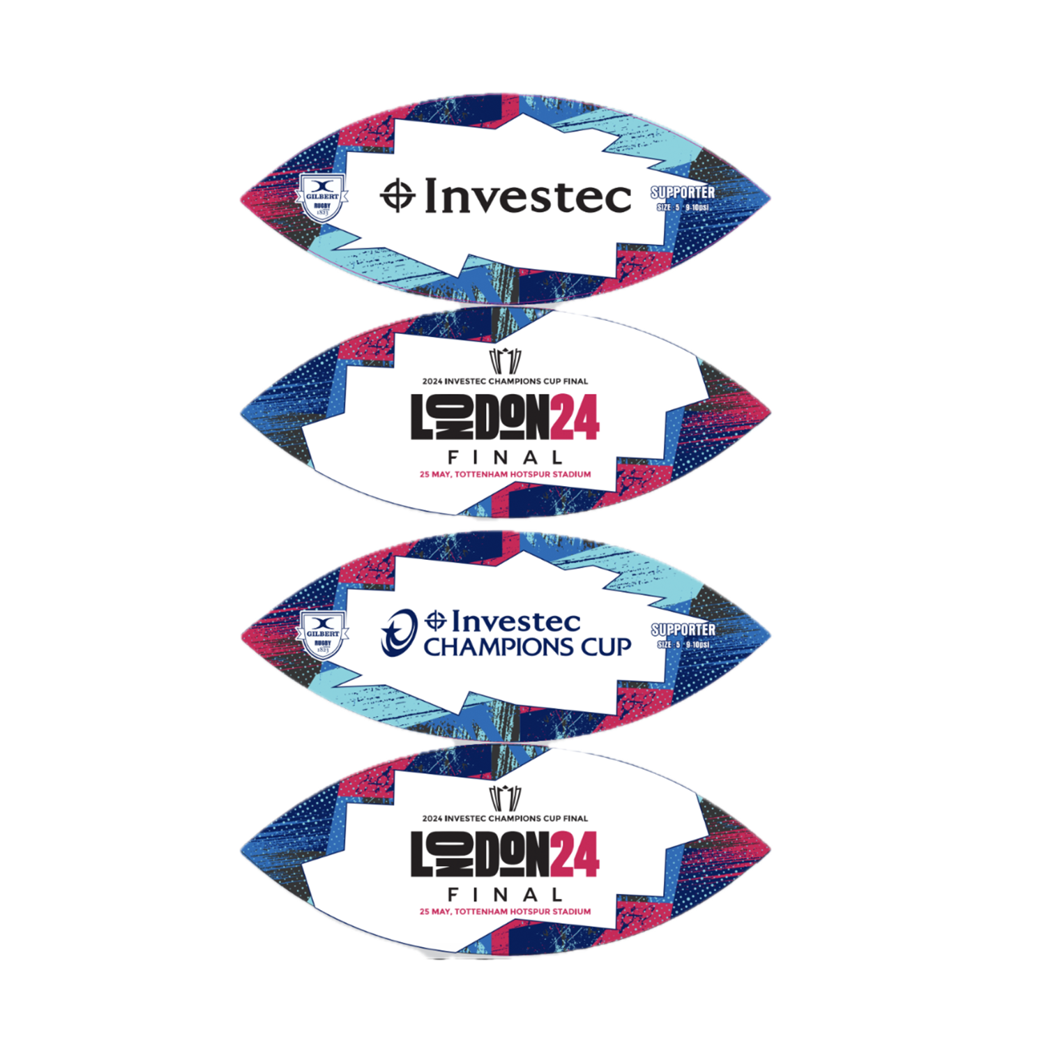 Investec Champions Cup Final Supporter Ball Size 5