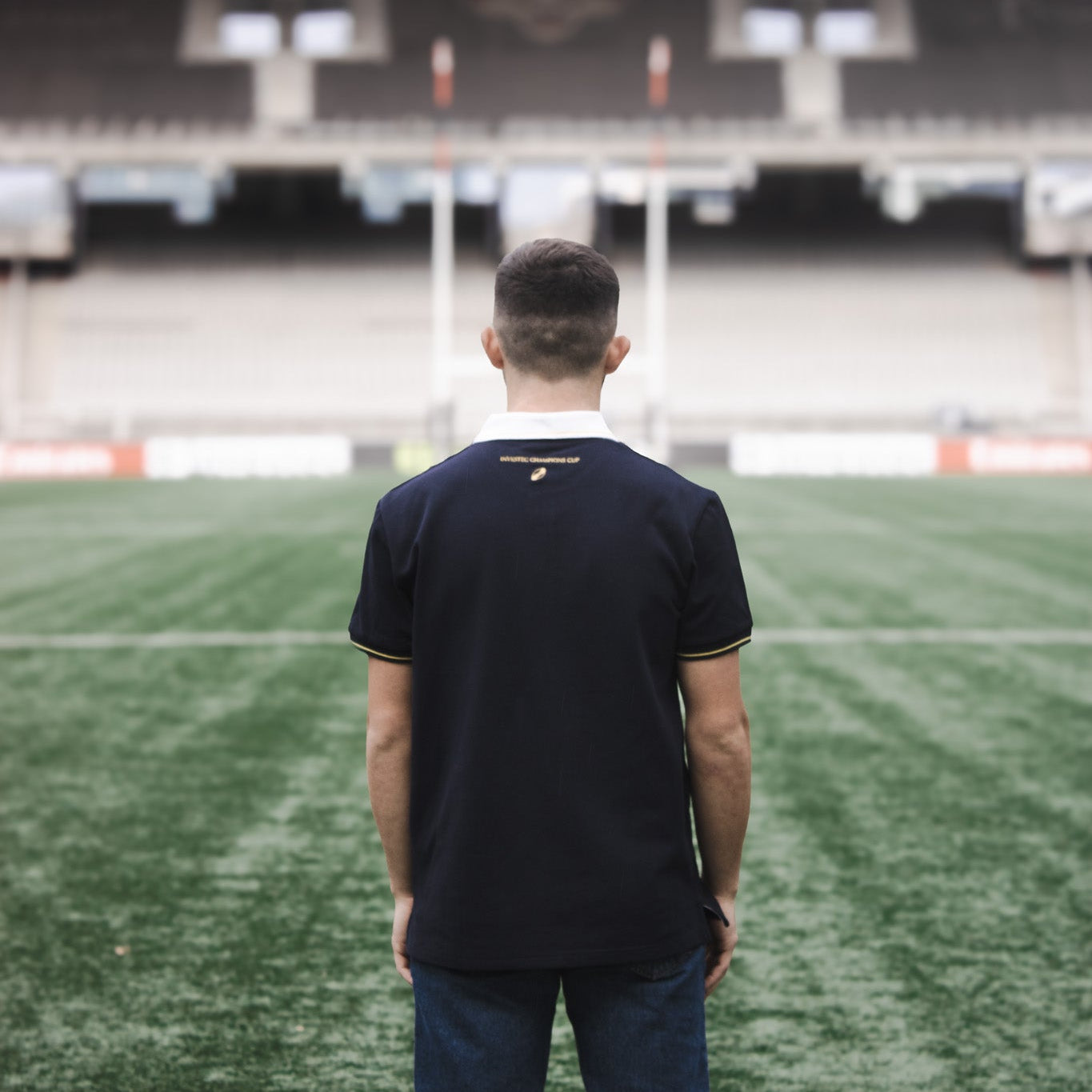 Polo EPCR Trophée Bleu Marine Mixte