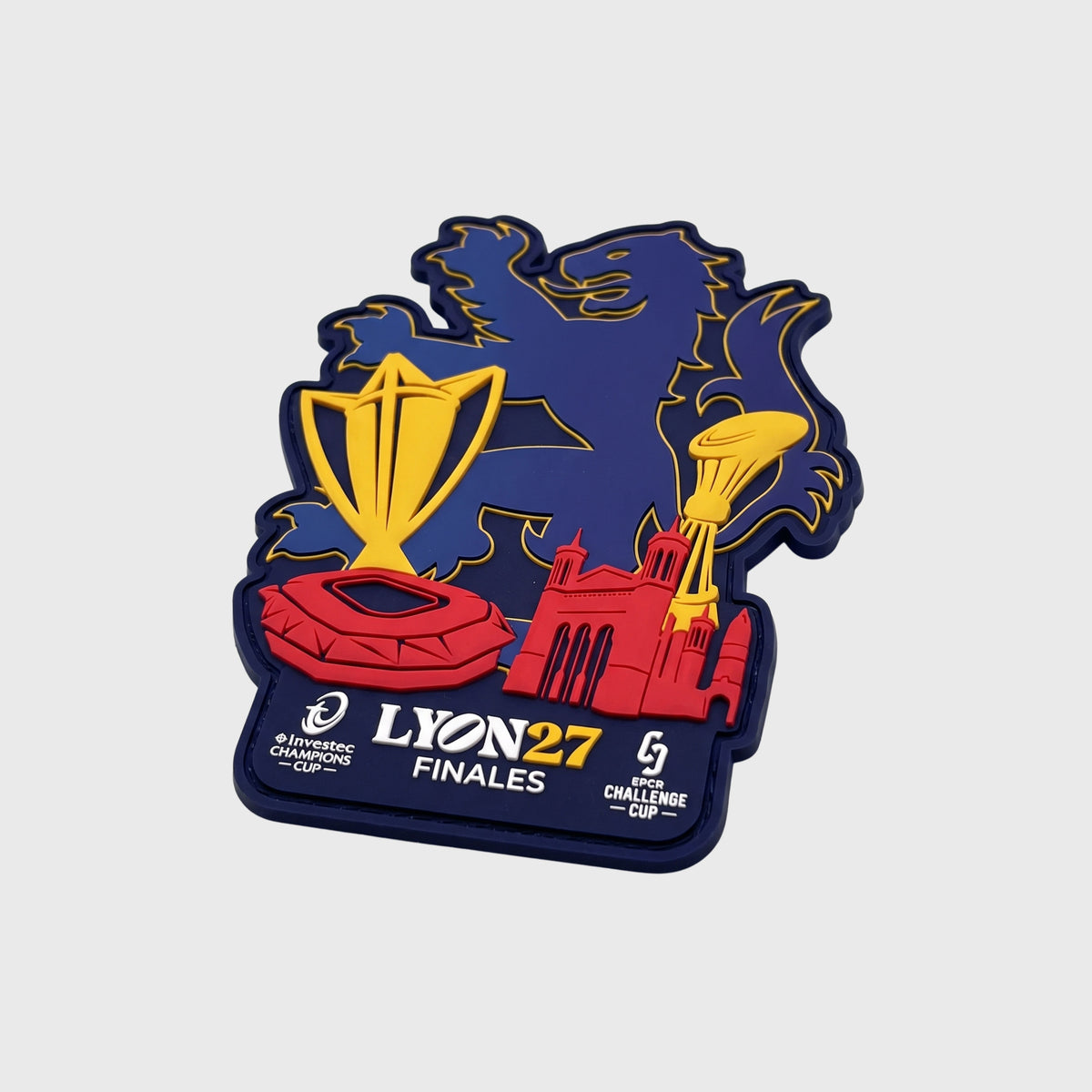 Magnet EPCR Lyon 27 Bleu Marine