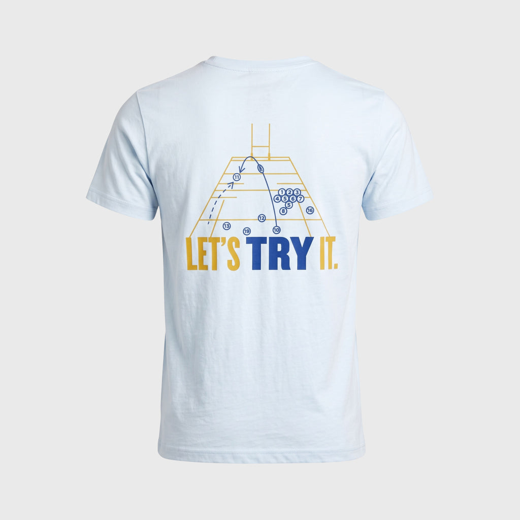T-shirt EPCR Let's try It Bleu Mixte