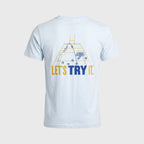 T-shirt EPCR Let's try It Bleu Mixte